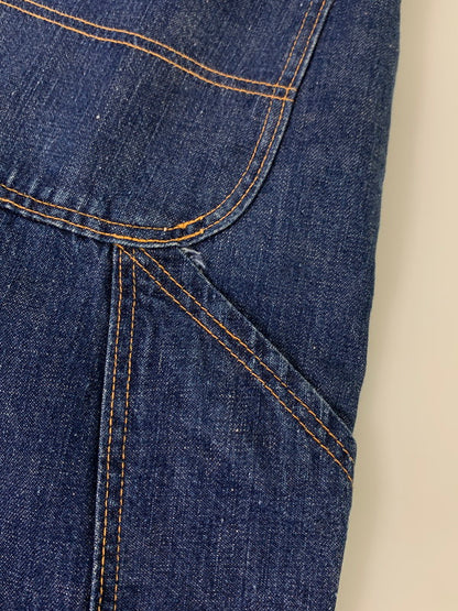 【中古品】【メンズ】 UNKNOWN VINTAGE 40-50’s CONMAR ZIP DENIM BAKER PANTS 縄サークルボタン ヴィンテージ 40-50年代 デニム ベイカーパンツ ボトムス 157-251008-kk-23-min サイズ：表記無し 下記参照 カラー：インディゴ 万代Net店