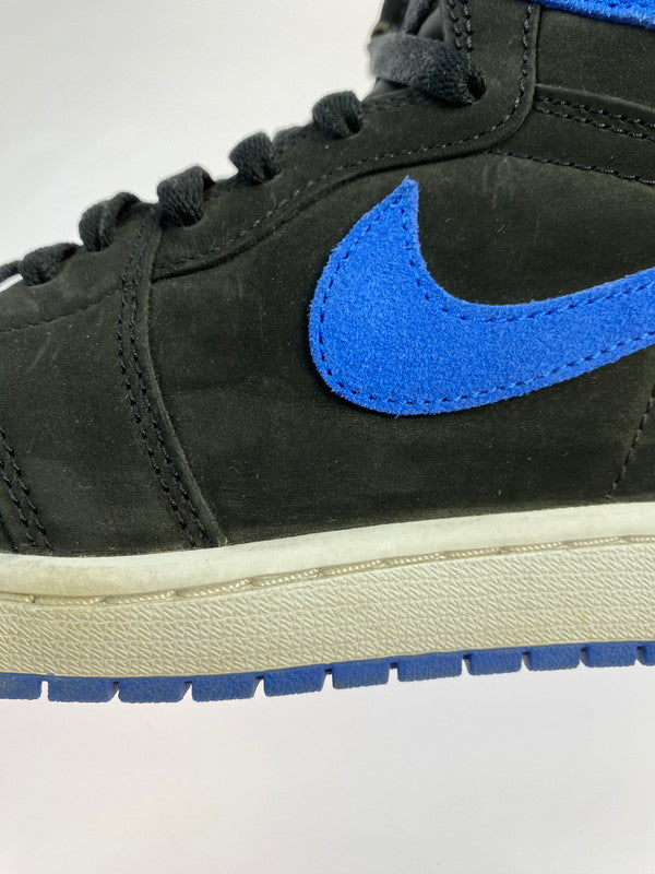 【中古品】【メンズ】 NIKE ナイキ AIR JORDAN 1 RETRO HIGH OG ROYAL REIMAGINED DZ5485-042 エア ジョーダン 1 レトロ ハイ オリジナル ロイヤル リイマジンド スニーカー 靴 160-251002-kk-05-min カラー：BLACK/ROYAL BLUE-WHITE 万代Net店