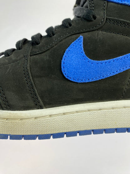 【中古品】【メンズ】 NIKE ナイキ AIR JORDAN 1 RETRO HIGH OG ROYAL REIMAGINED DZ5485-042 エア ジョーダン 1 レトロ ハイ オリジナル ロイヤル リイマジンド スニーカー 靴 160-251002-kk-05-min カラー：BLACK/ROYAL BLUE-WHITE 万代Net店