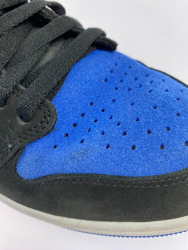 【中古品】【メンズ】 NIKE ナイキ AIR JORDAN 1 RETRO HIGH OG ROYAL REIMAGINED DZ5485-042 エア ジョーダン 1 レトロ ハイ オリジナル ロイヤル リイマジンド スニーカー 靴 160-251002-kk-05-min カラー：BLACK/ROYAL BLUE-WHITE 万代Net店