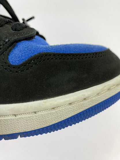 【中古品】【メンズ】 NIKE ナイキ AIR JORDAN 1 RETRO HIGH OG ROYAL REIMAGINED DZ5485-042 エア ジョーダン 1 レトロ ハイ オリジナル ロイヤル リイマジンド スニーカー 靴 160-251002-kk-05-min カラー：BLACK/ROYAL BLUE-WHITE 万代Net店