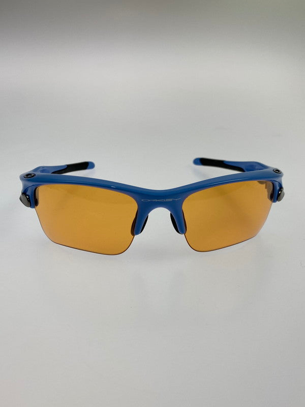 【中古品】【メンズ/レディース】 OAKLEY オークリー USA製 FAST JACKET サングラス アメリカ製 ファストジャケット ミラーレンズ スポーツ 203-251014-em-19-min カラー：ライトブルー 万代Net店