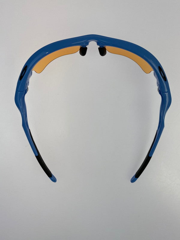 【中古品】【メンズ/レディース】 OAKLEY オークリー USA製 FAST JACKET サングラス アメリカ製 ファストジャケット ミラーレンズ スポーツ 203-251014-em-19-min カラー：ライトブルー 万代Net店