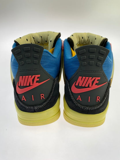 【中古品】【メンズ】 NIKE ナイキ × UNION ユニオン 別注 コラボ AIR JORDAN 4 RETRO SP DC9533-001 エア ジョーダン 4 レトロ スペシャル スニーカー 靴 160-251002-kk-17-min カラー：OFF NOIR/LIGHT FUSION RED 万代Net店