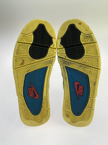 【中古品】【メンズ】 NIKE ナイキ × UNION ユニオン 別注 コラボ AIR JORDAN 4 RETRO SP DC9533-001 エア ジョーダン 4 レトロ スペシャル スニーカー 靴 160-251002-kk-17-min カラー：OFF NOIR/LIGHT FUSION RED 万代Net店