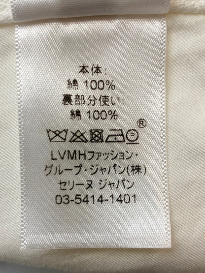 【中古品】【レディース】 CELINE セリーヌ CUTOFF DENIM PANTS 2 1U06/523B カットオフ デニムパンツ ボトムス ジーンズ 152-250930-kk-28-min サイズ：34 カラー：ホワイト 万代Net店