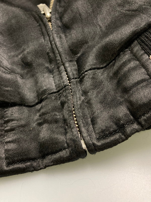 【現状渡し品】【メンズ】 花旅楽団 花柄刺繍 スカジャン アウター 147-251018-ks-27-min サイズ：XL カラー：サーモンピンク系 万代Net店