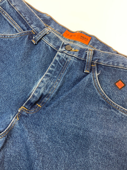 【中古品】【メンズ】 Wrangler ラングラー 10FR3W050 FR RUGGED WORKWEAR DENIM PAINTER PANTS デニムパンツ 157-251012-ks-66-min サイズ：36×30 カラー：インディゴ 万代Net店