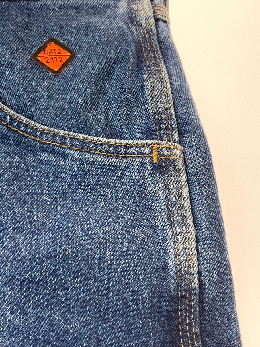 【中古品】【メンズ】 Wrangler ラングラー 10FR3W050 FR RUGGED WORKWEAR DENIM PAINTER PANTS デニムパンツ 157-251012-ks-66-min サイズ：36×30 カラー：インディゴ 万代Net店