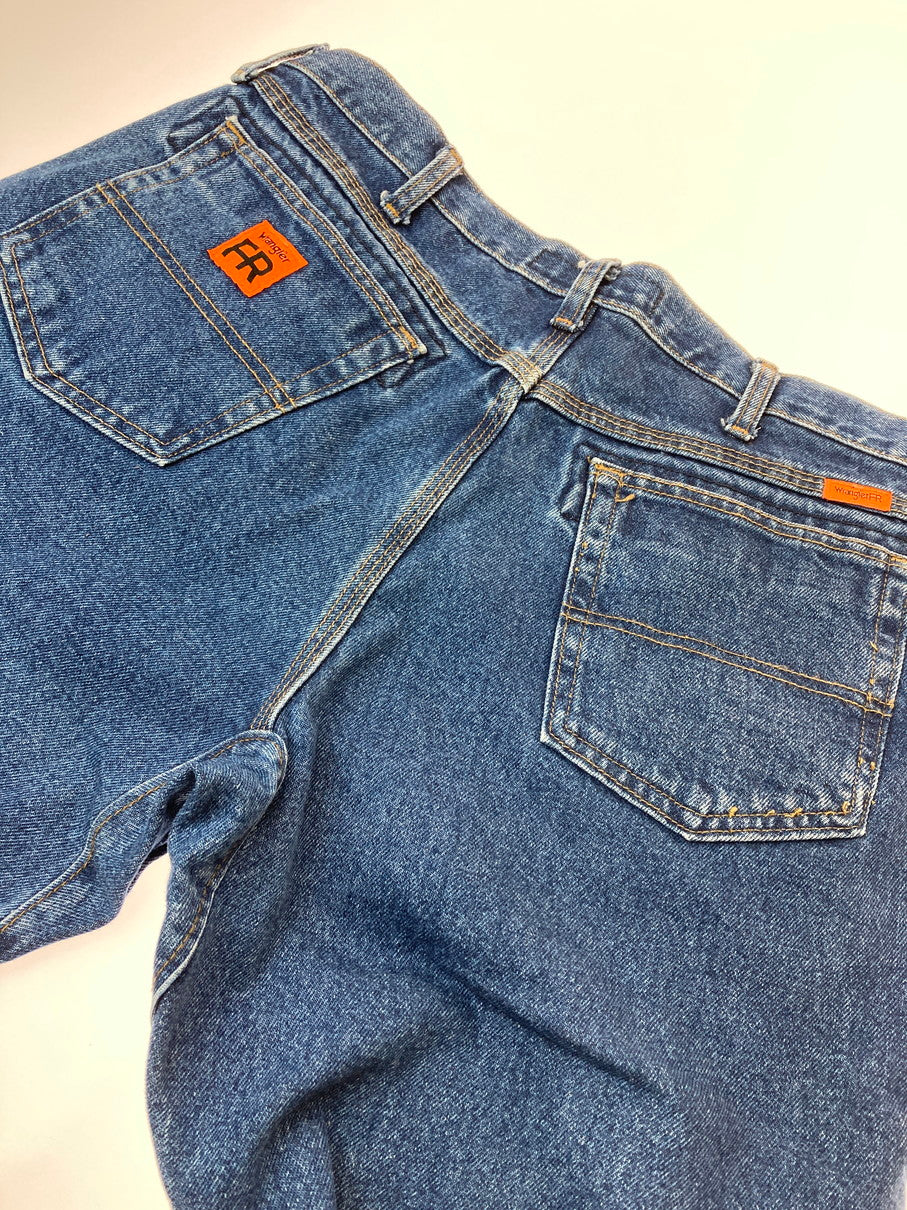 【中古品】【メンズ】 Wrangler ラングラー 10FR3W050 FR RUGGED WORKWEAR DENIM PAINTER PANTS デニムパンツ 157-251012-ks-66-min サイズ：36×30 カラー：インディゴ 万代Net店