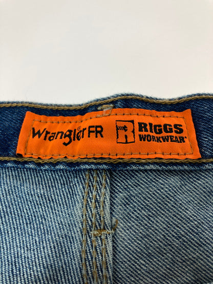 【中古品】【メンズ】 Wrangler ラングラー 10FR3W050 FR RUGGED WORKWEAR DENIM PAINTER PANTS デニムパンツ 157-251012-ks-66-min サイズ：36×30 カラー：インディゴ 万代Net店
