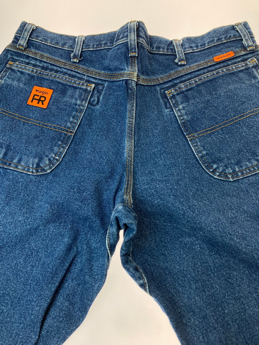 【中古品】【メンズ】 Wrangler ラングラー 10FR3W020 FR RUGGED WORKWEAR DENIM PAINTER PANTS デニムパンツ 157-251012-ks-65-min サイズ：36×30 カラー：インディゴ 万代Net店