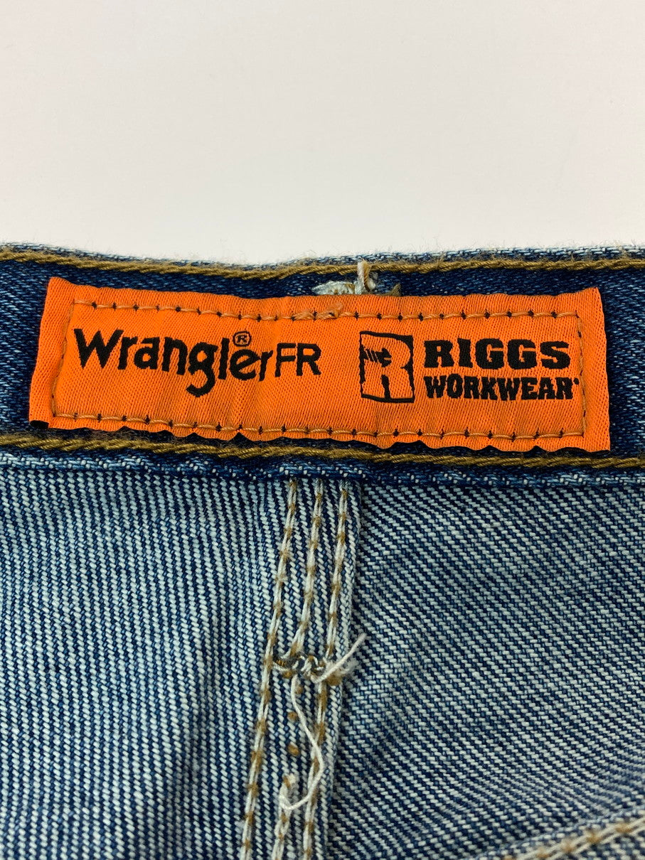 【中古品】【メンズ】 Wrangler ラングラー 10FR3W020 FR RUGGED WORKWEAR DENIM PAINTER PANTS デニムパンツ 157-251012-ks-65-min サイズ：36×30 カラー：インディゴ 万代Net店