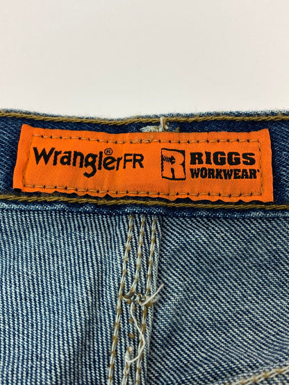 【中古品】【メンズ】 Wrangler ラングラー 10FR3W020 FR RUGGED WORKWEAR DENIM PAINTER PANTS デニムパンツ 157-251012-ks-65-min サイズ：36×30 カラー：インディゴ 万代Net店
