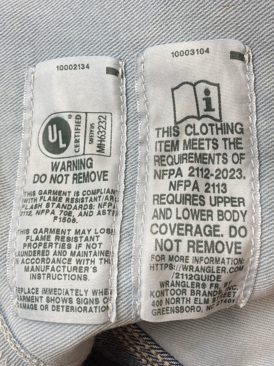 【中古品】【メンズ】 Wrangler ラングラー 10FR3W020 FR RUGGED WORKWEAR DENIM PAINTER PANTS デニムパンツ 157-251012-ks-65-min サイズ：36×30 カラー：インディゴ 万代Net店