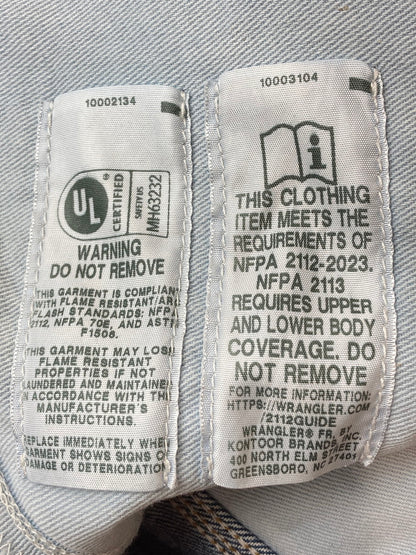 【中古品】【メンズ】 Wrangler ラングラー 10FR3W020 FR RUGGED WORKWEAR DENIM PAINTER PANTS デニムパンツ 157-251012-ks-65-min サイズ：36×30 カラー：インディゴ 万代Net店