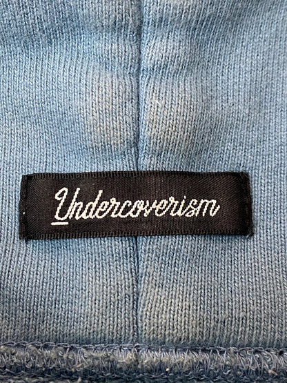 【中古品】【メンズ】 UNDERCOVER アンダーカバー PANELLED HOODED SWEATSHIRT BLUE UI2B4801 22AW フーディー スウェット シャツ パーカー メンズ アンダーカバイズム 140-251024-em-55-min サイズ：3 カラー：ライトブルー 万代Net店