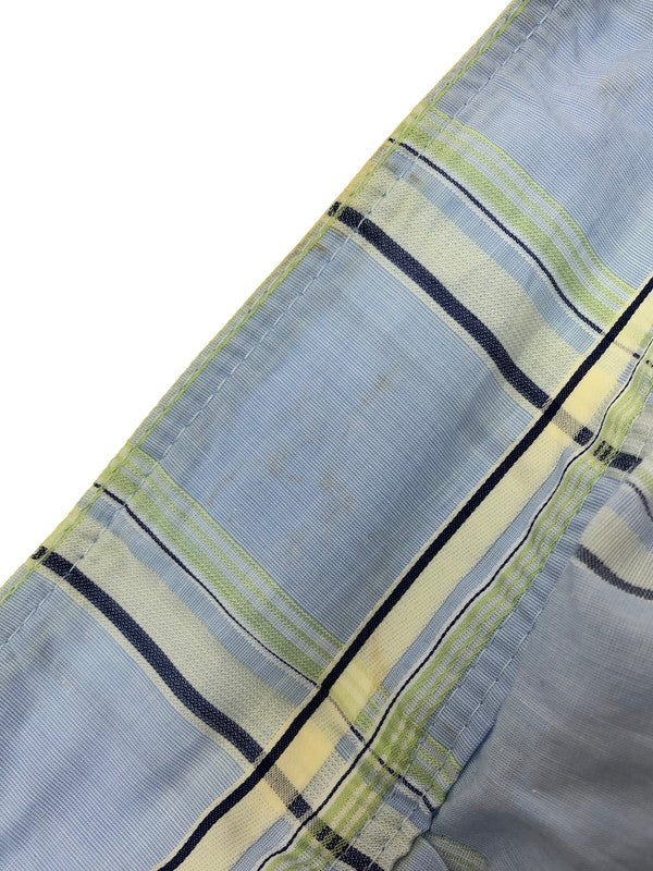 【中古品】【メンズ】 VIVIENNE WESTWOOD MAN ヴィヴィアンウエストウッド マン L/S CHECK SHIRT 6114M ロングスリーブ チェック シャツ トップス 141-260509-rt-09-tag サイズ：3 カラー：ブルー 万代Net店
