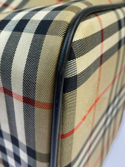 【中古品】【メンズ/レディース】 Burberrys バーバリーズ ノバチェック ヴィンテージ ボストンバッグ カバン 180-251021-jt-05-min カラー：ブラウン系 万代Net店