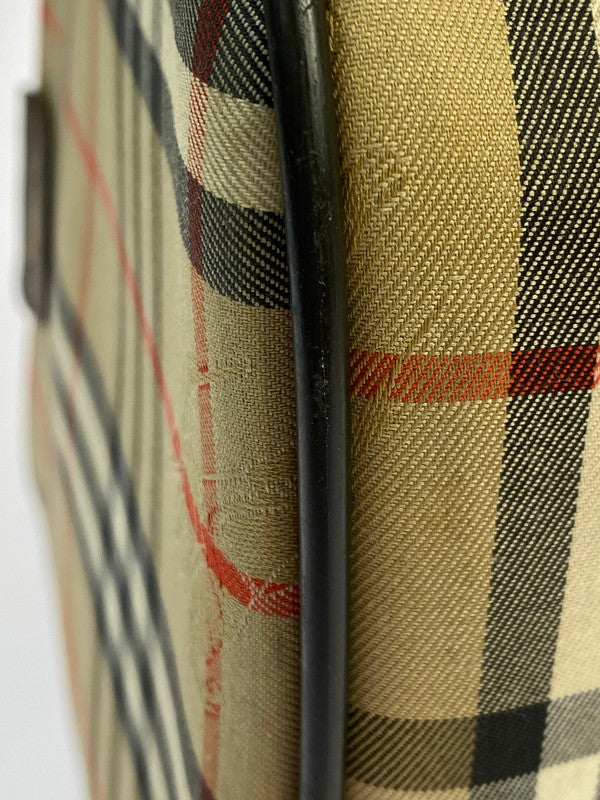 【中古品】【メンズ/レディース】 Burberrys バーバリーズ ノバチェック ヴィンテージ ボストンバッグ カバン 180-251021-jt-05-min カラー：ブラウン系 万代Net店