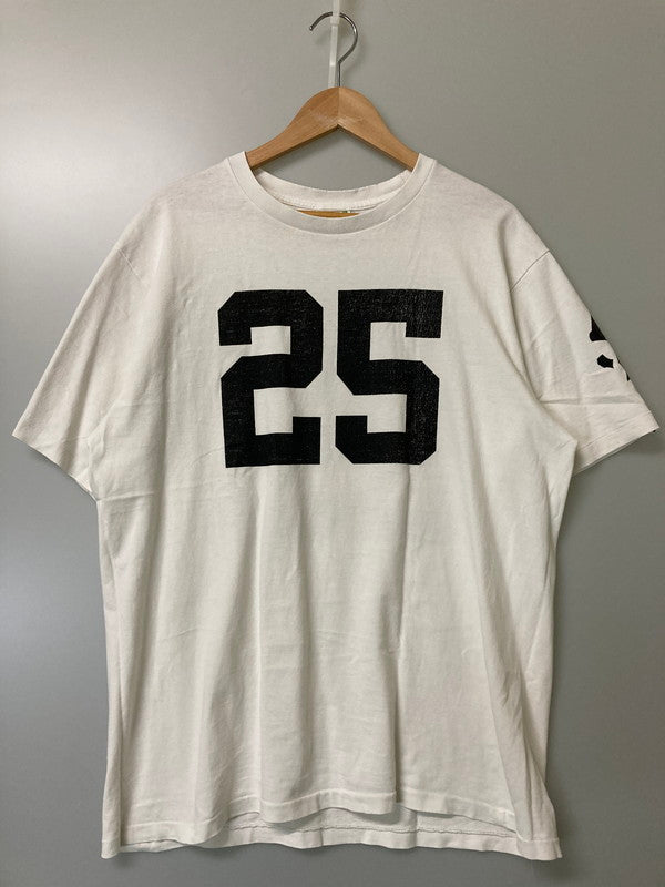 【現状渡し品】【メンズ】 A BATHING APE アベイシングエイプ S/S PRINT TEE ショートスリーブ プリント Tシャツ 半袖Tシャツ トップス 142-251010-yn-16-min サイズ：XL カラー：ホワイト 万代Net店