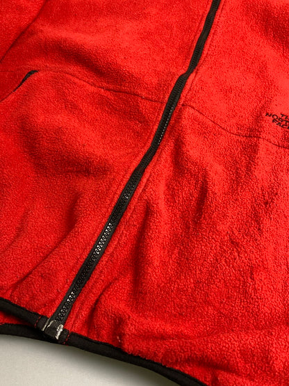 【現状渡し品】【メンズ】 THE NORTH FACE ザ・ノースフェイス FLEECE JACKET 121300/34 フリースジャケット USA製 アウター 144-251010-yn-02-min サイズ：L カラー：レッド 万代Net店