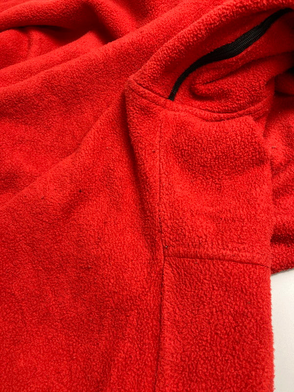 【現状渡し品】【メンズ】 THE NORTH FACE ザ・ノースフェイス FLEECE JACKET 121300/34 フリースジャケット USA製 アウター 144-251010-yn-02-min サイズ：L カラー：レッド 万代Net店