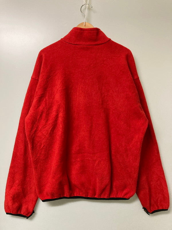 【現状渡し品】【メンズ】 THE NORTH FACE ザ・ノースフェイス FLEECE JACKET 121300/34 フリースジャケット USA製 アウター 144-251010-yn-02-min サイズ：L カラー：レッド 万代Net店
