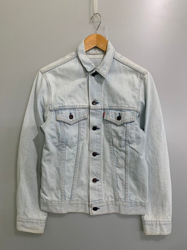 【中古品】【メンズ】 Levi's リーバイス 80's DENIM TRACKER JACKET 75505-0212 VINTAGE 80年代 デニム トラッカージャケット ライトアウター Gジャン 147-250929-kk-14-min サイズ：36 カラー：ライトインディゴ 万代Net店