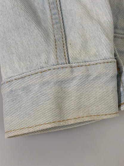 【中古品】【メンズ】 Levi's リーバイス 80's DENIM TRACKER JACKET 75505-0212 VINTAGE 80年代 デニム トラッカージャケット ライトアウター Gジャン 147-250929-kk-14-min サイズ：36 カラー：ライトインディゴ 万代Net店