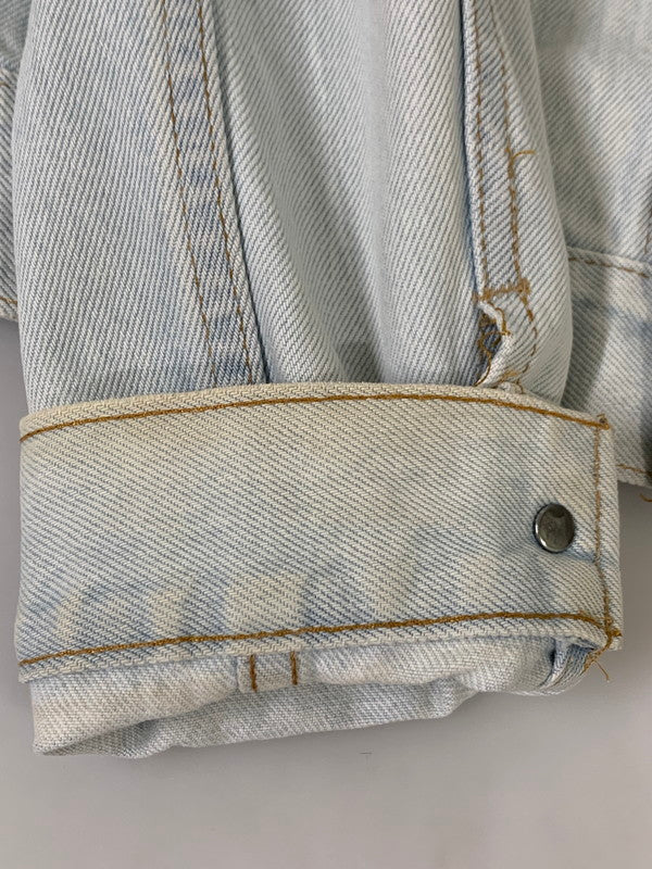 【中古品】【メンズ】 Levi's リーバイス 80's DENIM TRACKER JACKET 75505-0212 VINTAGE 80年代 デニム トラッカージャケット ライトアウター Gジャン 147-250929-kk-14-min サイズ：36 カラー：ライトインディゴ 万代Net店