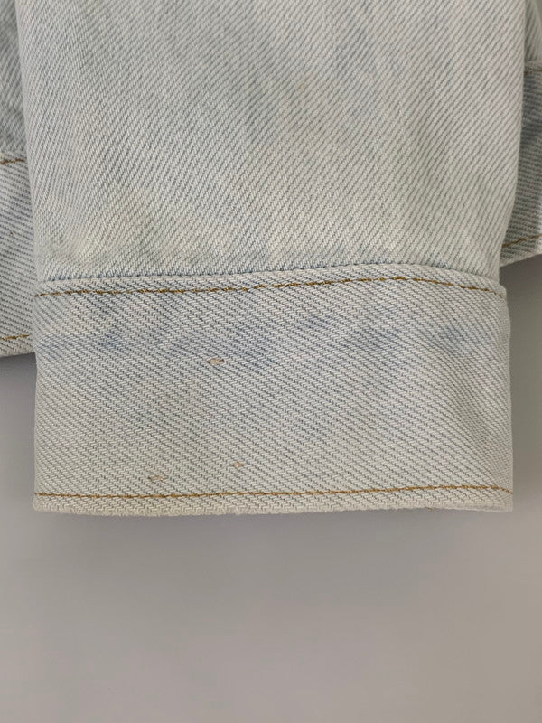 【中古品】【メンズ】 Levi's リーバイス 80's DENIM TRACKER JACKET 75505-0212 VINTAGE 80年代 デニム トラッカージャケット ライトアウター Gジャン 147-250929-kk-14-min サイズ：36 カラー：ライトインディゴ 万代Net店