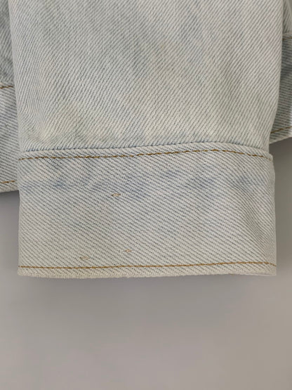 【中古品】【メンズ】 Levi's リーバイス 80's DENIM TRACKER JACKET 75505-0212 VINTAGE 80年代 デニム トラッカージャケット ライトアウター Gジャン 147-250929-kk-14-min サイズ：36 カラー：ライトインディゴ 万代Net店