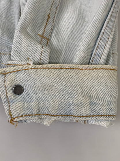 【中古品】【メンズ】 Levi's リーバイス 80's DENIM TRACKER JACKET 75505-0212 VINTAGE 80年代 デニム トラッカージャケット ライトアウター Gジャン 147-250929-kk-14-min サイズ：36 カラー：ライトインディゴ 万代Net店