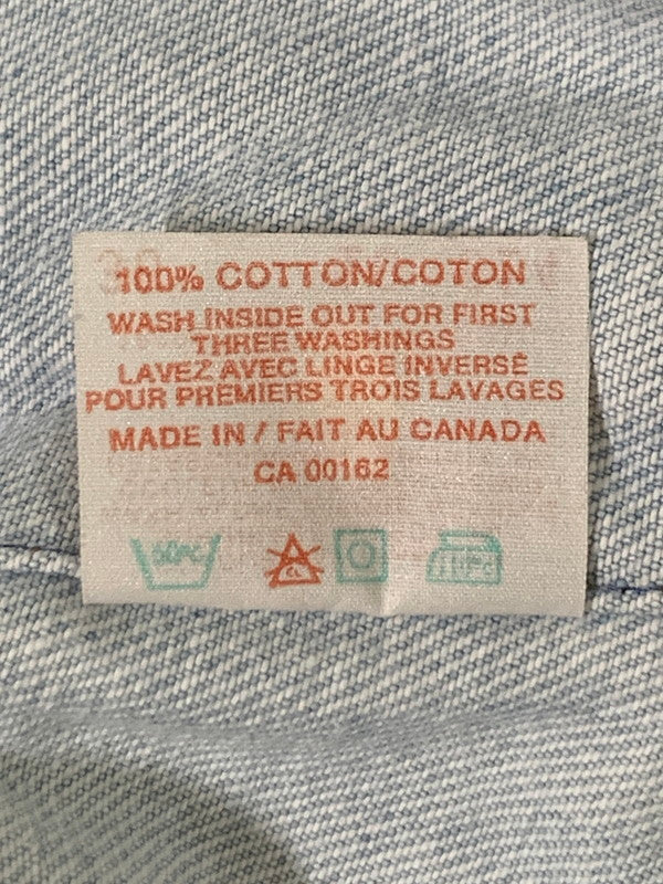 【中古品】【メンズ】 Levi's リーバイス 80's DENIM TRACKER JACKET 75505-0212 VINTAGE 80年代 デニム トラッカージャケット ライトアウター Gジャン 147-250929-kk-14-min サイズ：36 カラー：ライトインディゴ 万代Net店