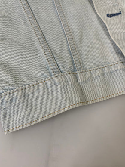 【中古品】【メンズ】 Levi's リーバイス 80's DENIM TRACKER JACKET 75505-0212 VINTAGE 80年代 デニム トラッカージャケット ライトアウター Gジャン 147-250929-kk-14-min サイズ：36 カラー：ライトインディゴ 万代Net店