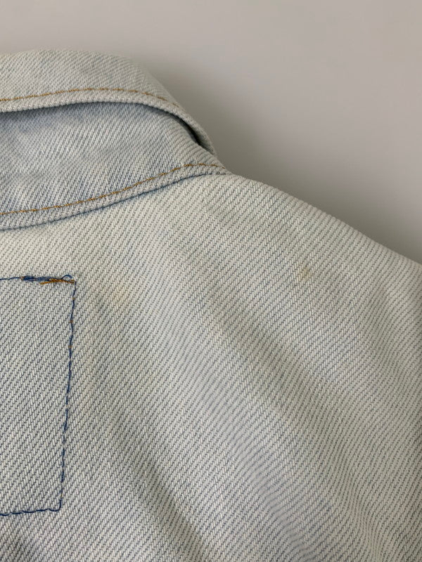 【中古品】【メンズ】 Levi's リーバイス 80's DENIM TRACKER JACKET 75505-0212 VINTAGE 80年代 デニム トラッカージャケット ライトアウター Gジャン 147-250929-kk-14-min サイズ：36 カラー：ライトインディゴ 万代Net店