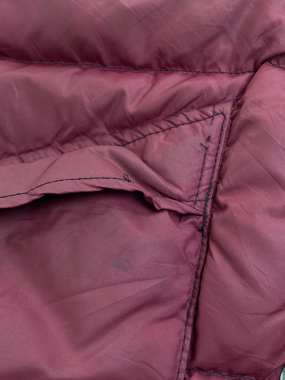 【現状渡し品】【メンズ】 SCHOTT ショット PRIME NORTHERN GOOSE 70S DOWN JACKET 70年代 プライム ノーザン グース ダウンジャケット アウター 146-251022-cn-08-min サイズ：XS カラー：ワインレッド 万代Net店