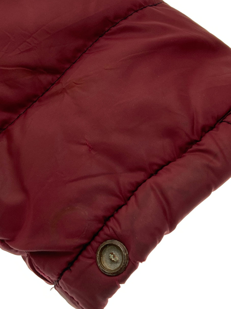 【現状渡し品】【メンズ】 SCHOTT ショット PRIME NORTHERN GOOSE 70S DOWN JACKET 70年代 プライム ノーザン グース ダウンジャケット アウター 146-251022-cn-08-min サイズ：XS カラー：ワインレッド 万代Net店
