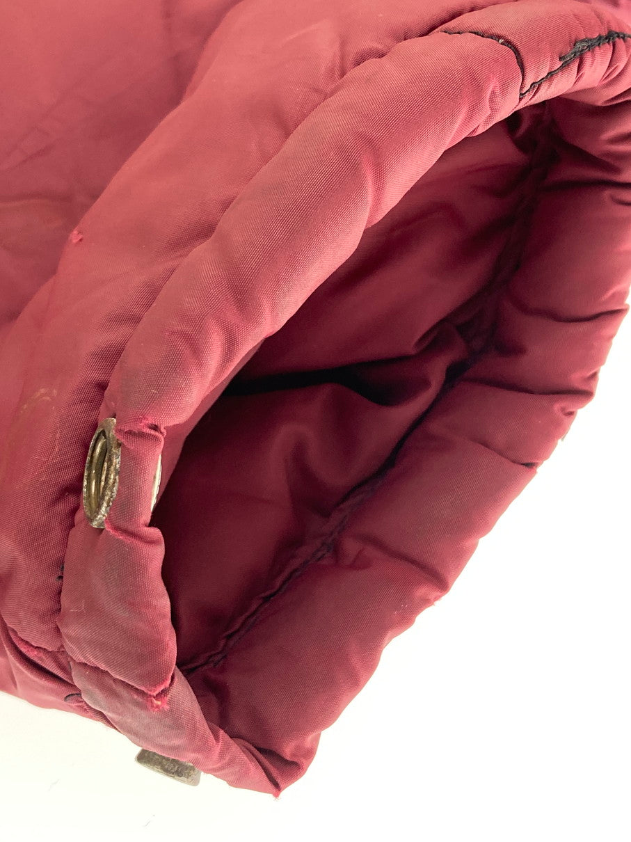 【現状渡し品】【メンズ】 SCHOTT ショット PRIME NORTHERN GOOSE 70S DOWN JACKET 70年代 プライム ノーザン グース ダウンジャケット アウター 146-251022-cn-08-min サイズ：XS カラー：ワインレッド 万代Net店