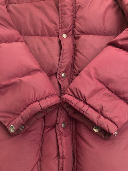 【現状渡し品】【メンズ】 SCHOTT ショット PRIME NORTHERN GOOSE 70S DOWN JACKET 70年代 プライム ノーザン グース ダウンジャケット アウター 146-251022-cn-08-min サイズ：XS カラー：ワインレッド 万代Net店