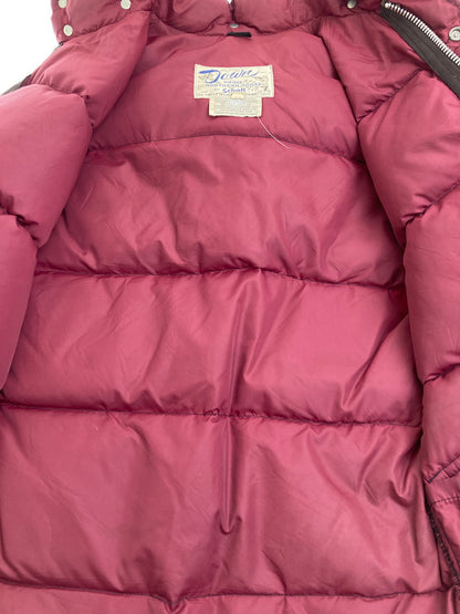【現状渡し品】【メンズ】 SCHOTT ショット PRIME NORTHERN GOOSE 70S DOWN JACKET 70年代 プライム ノーザン グース ダウンジャケット アウター 146-251022-cn-08-min サイズ：XS カラー：ワインレッド 万代Net店