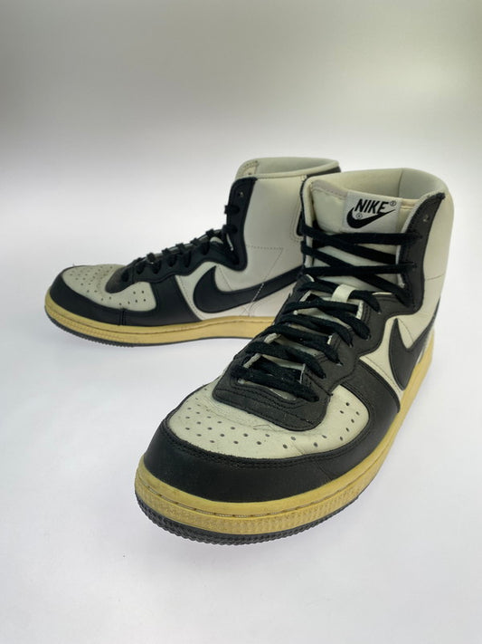 【中古品】【メンズ】 NIKE ナイキ TERMINATOR HIGH PREMIUM FD0394-030 ターミネーター ハイ プレミアム スニーカー 靴 160-251002-kk-22-min カラー：PHANTOM/BLACK-PALE VANILLA 万代Net店