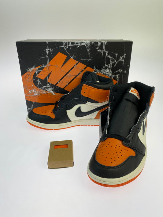【未使用品】【メンズ】 NIKE ナイキ AIR JORDAN 1 RETRO HIGH OG SHATTERED BACKBOARD (2025) DZ5485-008 エアジョーダン 1 レトロ ハイ オリジナル シャッタード バックボード 2025 スニーカー 靴 160-251002-kk-08-min カラー：BLACK/BLACK-SAIL STARFISH 万代Net店