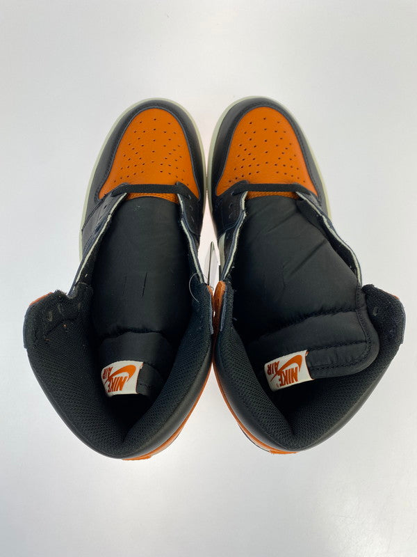 【未使用品】【メンズ】 NIKE ナイキ AIR JORDAN 1 RETRO HIGH OG SHATTERED BACKBOARD (2025) DZ5485-008 エアジョーダン 1 レトロ ハイ オリジナル シャッタード バックボード 2025 スニーカー 靴 160-251002-kk-08-min カラー：BLACK/BLACK-SAIL STARFISH 万代Net店