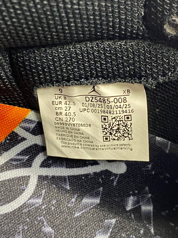 【未使用品】【メンズ】 NIKE ナイキ AIR JORDAN 1 RETRO HIGH OG SHATTERED BACKBOARD (2025) DZ5485-008 エアジョーダン 1 レトロ ハイ オリジナル シャッタード バックボード 2025 スニーカー 靴 160-251002-kk-08-min カラー：BLACK/BLACK-SAIL STARFISH 万代Net店