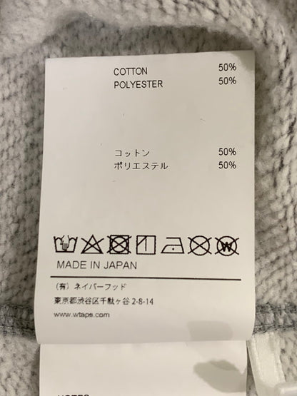 【中古品】【メンズ】 WTAPS ダブルタップス 24AW SIGN 03 SWEATER CTPL 242ATDT-CSM25 クルーネックスウェット トップス トレーナー 142-250929-kk-17-min サイズ：M カラー：グレー 万代Net店