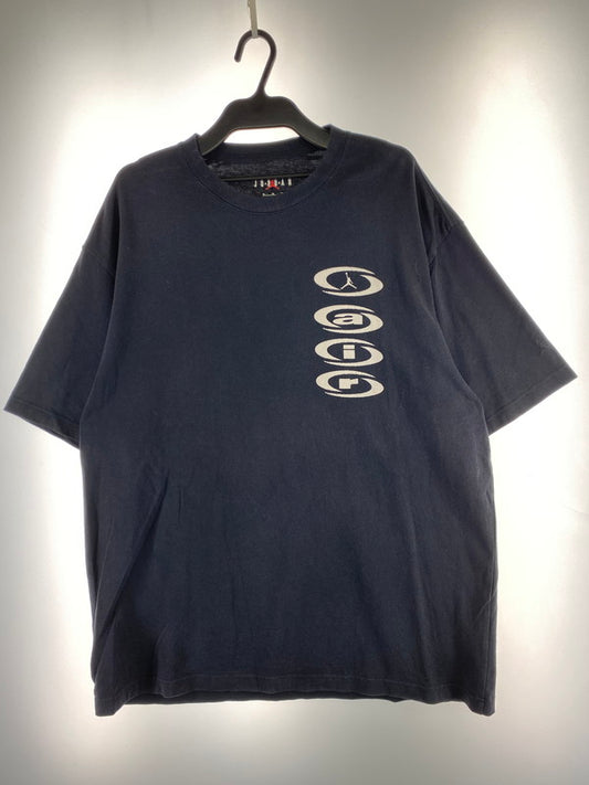 【中古品】【メンズ】 JORDAN BRAND ジョーダンブランド × TRAVIS SCOTT トラビス・スコット 別注 コラボ M J TS AIR TEE DZ5514-011 エア Tシャツ 半袖 トップス 148-251029-kk-16-min サイズ：XL カラー：ブラック 万代Net店