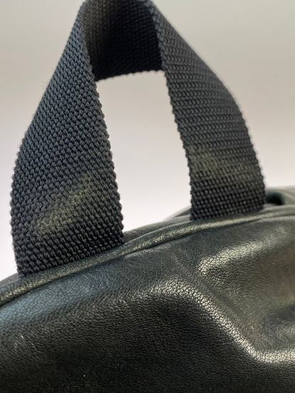 【中古品】【メンズ/レディース】 SAINT LAURENT PARIS サンローランパリ LEATHER MOUTON BACKPACK レザー マウンテン バックパック リュック カバン 180-251021-jt-04-min カラー：ブラック 万代Net店