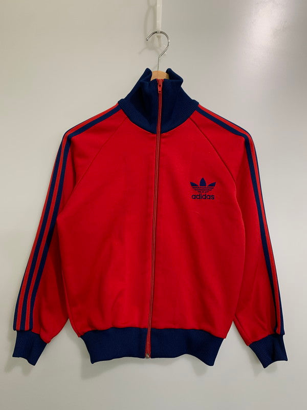 【中古品】【メンズ】 adidas アディダス 80's TRACK JACKET 80年代 デサント製 トラックジャケット ジャージ トップス 146-251213-yn-03-min カラー：レッド 万代Net店